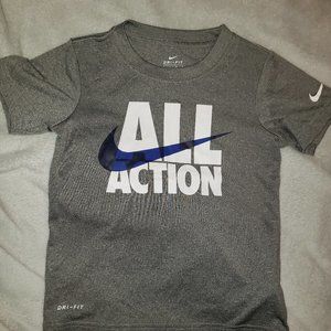 Boys Nike Performance Short Sleeve Shirt